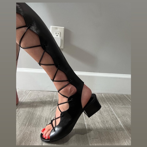 SAINT LAURENT GLADIATOR SANDALS - Picture 3 of 7